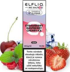 Liquid ELFLIQ Nic SALT Strawberry Raspberry Cherry Ice 10ml