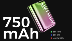 LOST MARY TAPPO Metal Version elektronická cigareta 750mAh Green Pink