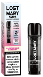 LOST MARY TAPPO Pods cartridge 1Pack Blueberry Sour Raspberry 17mg